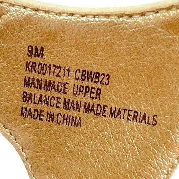 Korks Ease Dawson Platform Wedge Sandals Off White Womens Size 9M NEW - Picture 9 of 11